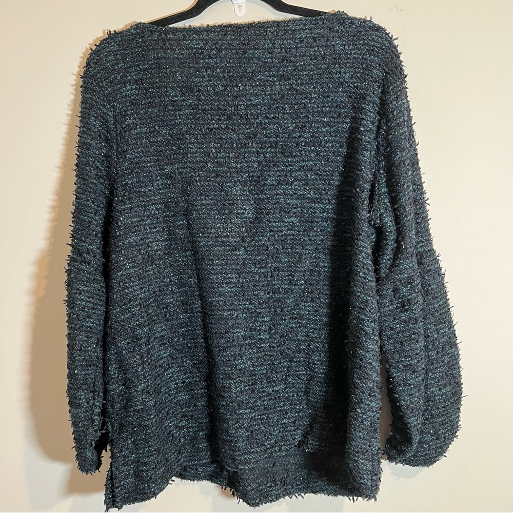 Vince Camuto Women’s Green/Black Sweater - Picture 2 of 2